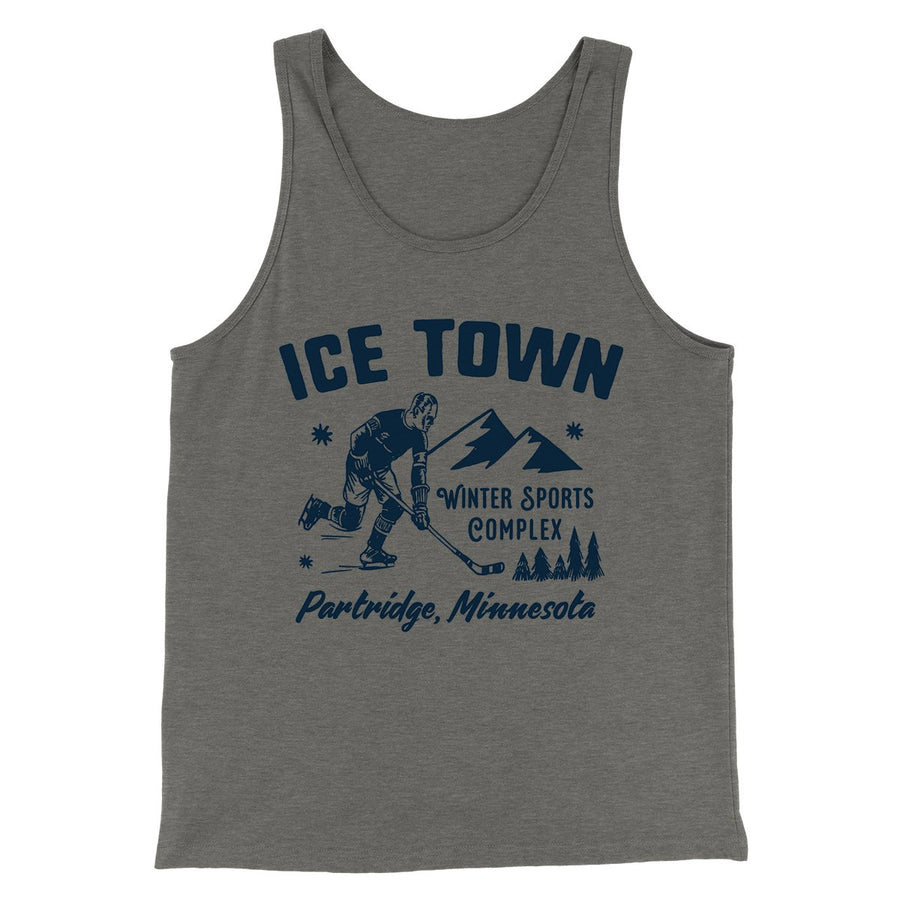 Ice Town Sports Complex Men/Unisex Tank Top | Funny Shirt from Famous In Real Life
