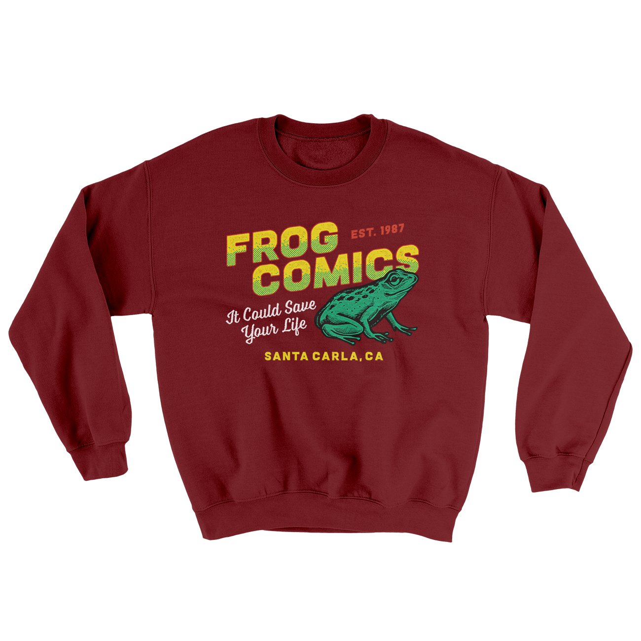 Frog Comics Ugly Sweater | Funny Shirt from Famous In Real Life