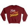 Trick Or Treat Yourself Ugly Sweater Garnet | Funny Shirt from Famous In Real Life