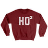 Ho Cubed Men/Unisex Ugly Sweater Garnet | Funny Shirt from Famous In Real Life