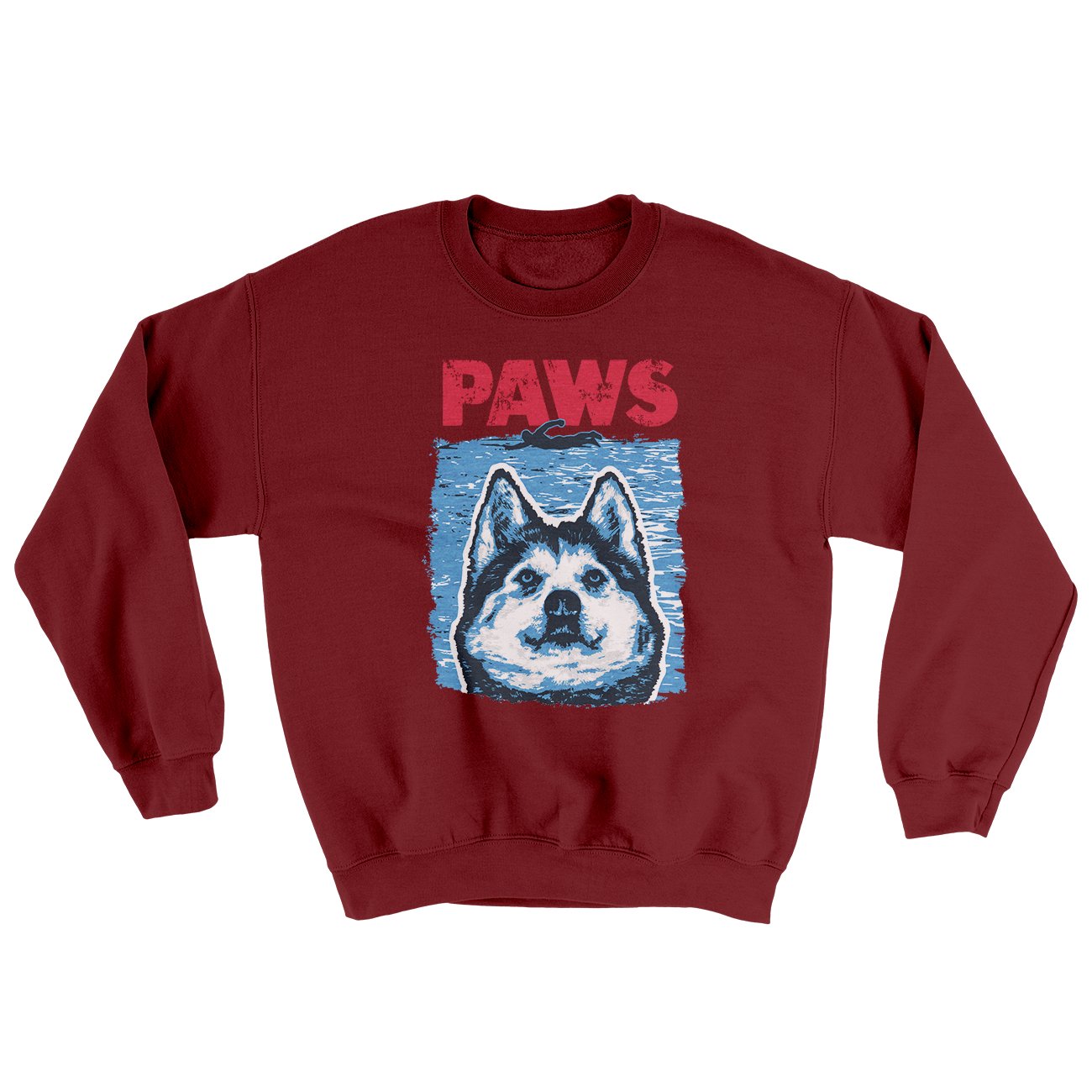 PAWS Dog Ugly Sweater | Funny Shirt from Famous In Real Life
