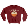 Thick AF Ugly Sweater Garnet | Funny Shirt from Famous In Real Life