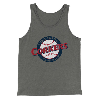 Los Santos Corkers Men/Unisex Tank Top Athletic Heather | Funny Shirt from Famous In Real Life