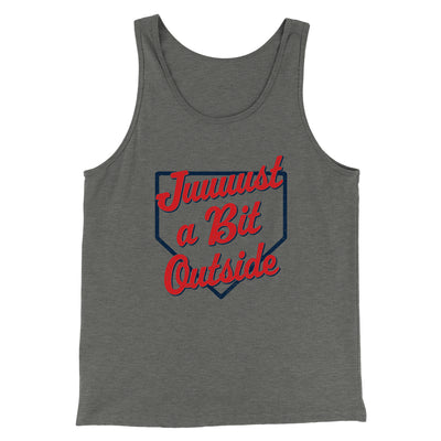 Just A Bit Outside Funny Movie Men/Unisex Tank Top Athletic Heather | Funny Shirt from Famous In Real Life