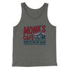 Monk's Cafe Men/Unisex Tank Top Athletic Heather | Funny Shirt from Famous In Real Life