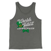 World's Tallest Leprechaun Men/Unisex Tank Top Athletic Heather | Funny Shirt from Famous In Real Life