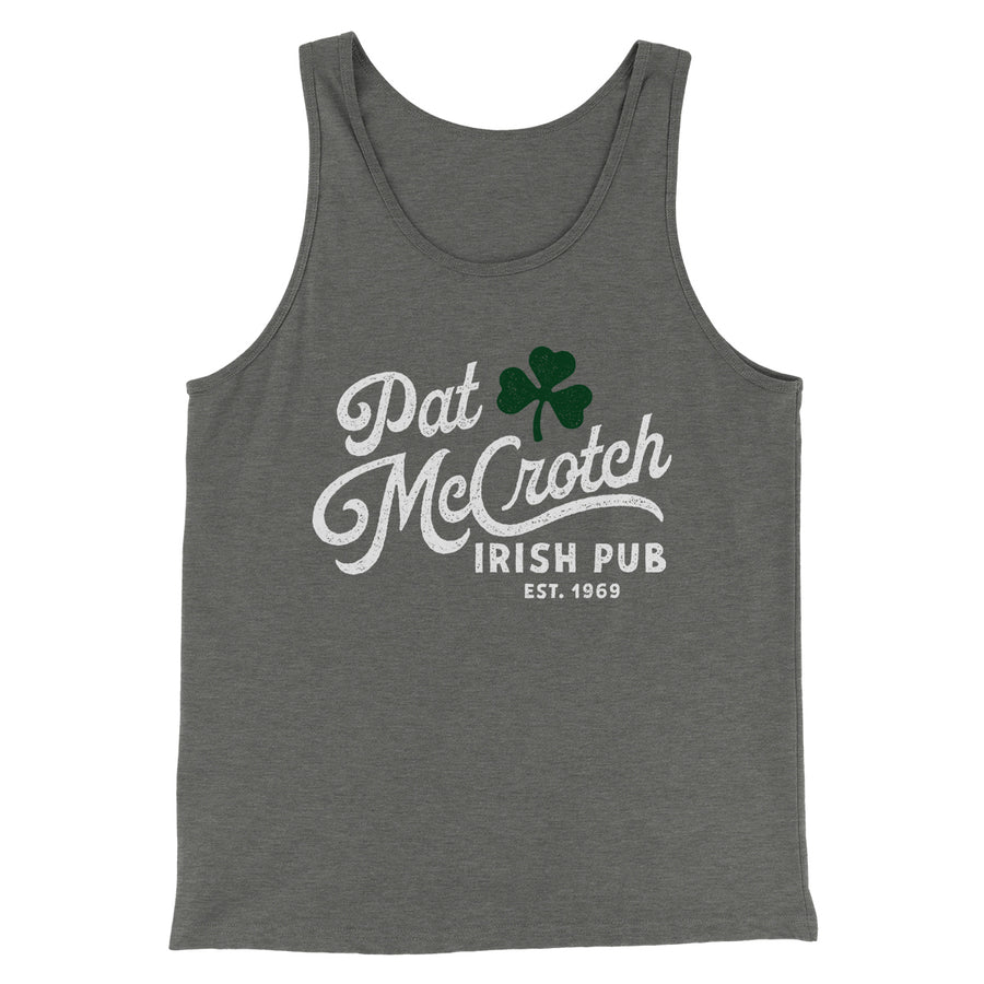 Pat McCrotch Irish Pub Men/Unisex Tank Top | Funny Shirt from Famous In Real Life