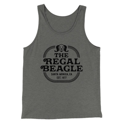 The Regal Beagle Men/Unisex Tank Athletic Heather | Funny Shirt from Famous In Real Life