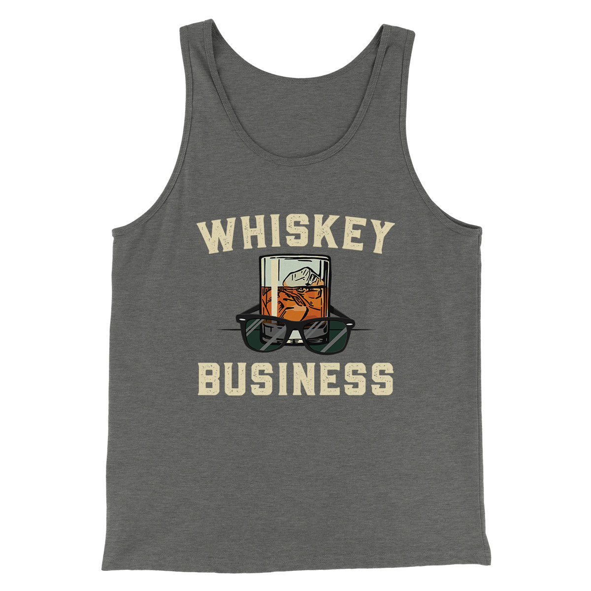 Whiskey Business Funny Movie Men/Unisex Tank Top | Funny Shirt from Famous In Real Life