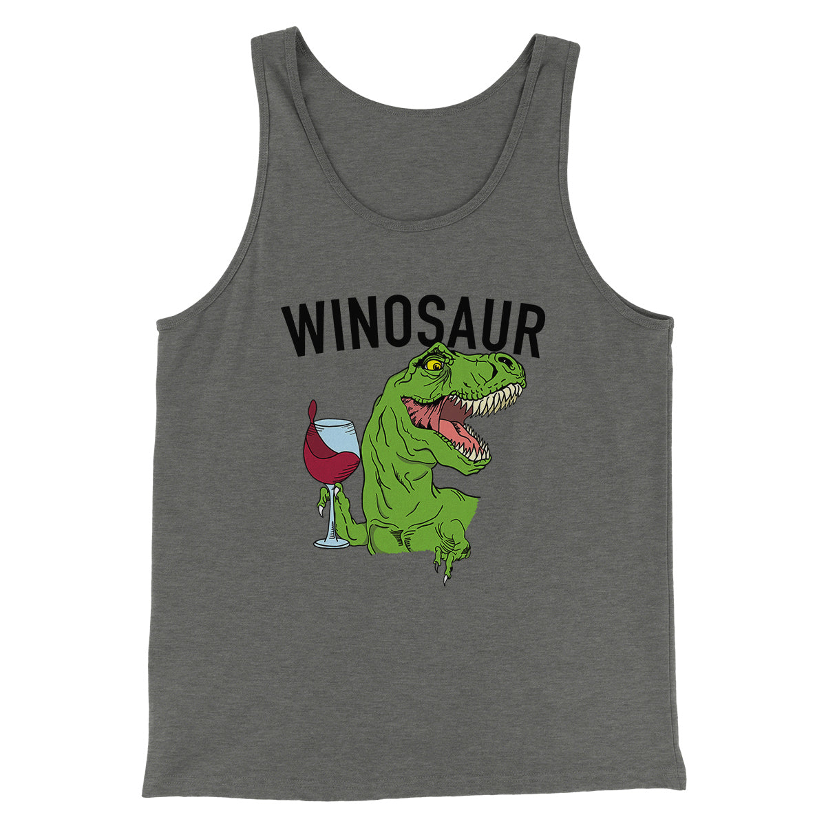 Winosaur Funny Men/Unisex Tank Top | Funny Shirt from Famous In Real Life