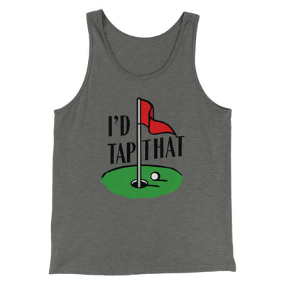 I'd Tap That Funny Men/Unisex Tank Top Athletic Heather | Funny Shirt from Famous In Real Life
