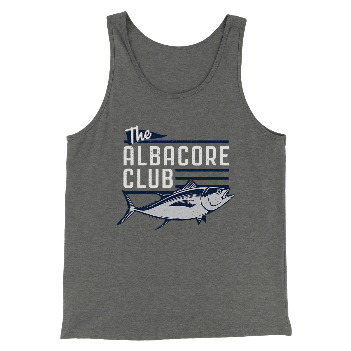 The Albacore Club Funny Movie Men/Unisex Tank Top | Funny Shirt from Famous In Real Life