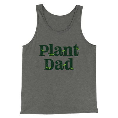 Plant Dad Men/Unisex Tank Top Athletic Heather | Funny Shirt from Famous In Real Life