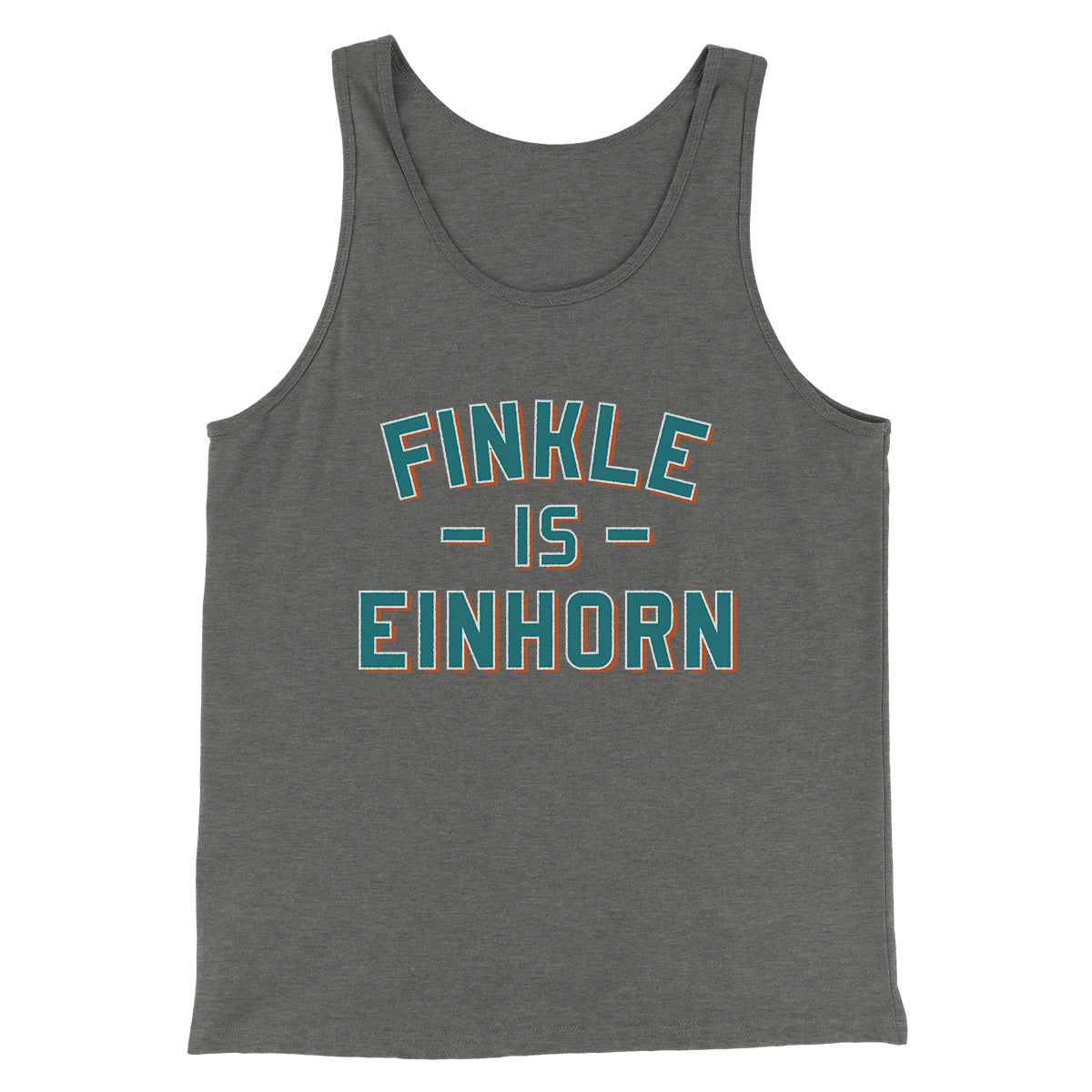 Finkle Is Einhorn Funny Movie Men/Unisex Tank Top | Funny Shirt from Famous In Real Life