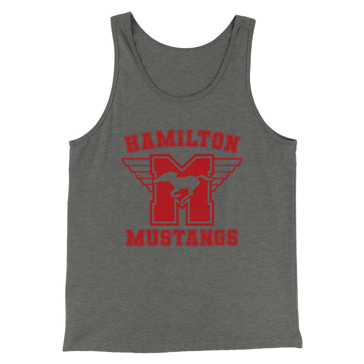 Hamilton Mustangs Funny Movie Men/Unisex Tank Top | Funny Shirt from Famous In Real Life