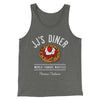 JJ's Diner Men/Unisex Tank Top Deep Heather/Red | Funny Shirt from Famous In Real Life
