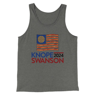 Knope Swanson 2024 Men/Unisex Tank Top Athletic Heather | Funny Shirt from Famous In Real Life