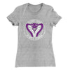Globo Gym Purple Cobras Women's T-Shirt Heather Gray | Funny Shirt from Famous In Real Life