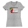 Well Hung Women's T-Shirt Heather Gray | Funny Shirt from Famous In Real Life