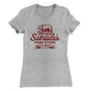 Satriale's Women's T-Shirt Heather Gray | Funny Shirt from Famous In Real Life