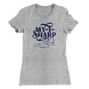 My-T-Sharp Barber Shop Women's T-Shirt Heather Gray | Funny Shirt from Famous In Real Life