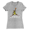 Air Wolf Women's T-Shirt Heather Gray | Funny Shirt from Famous In Real Life