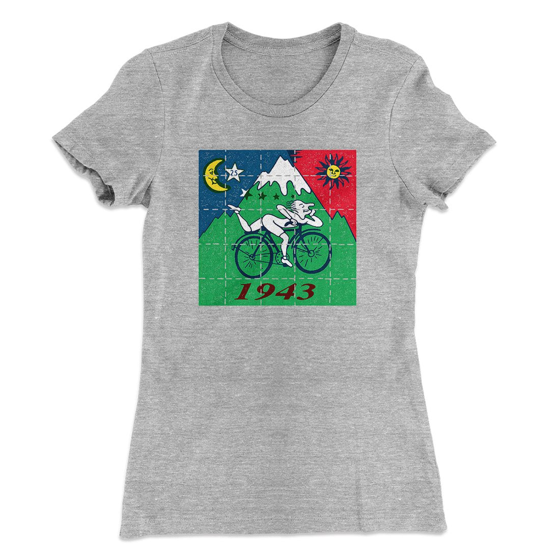 Bicycle Day 1943 Women's T-Shirt | Funny Shirt from Famous In Real Life