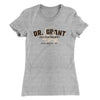 Doctor Grant Paleontology Women's T-Shirt Heather Gray | Funny Shirt from Famous In Real Life