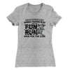 Rabies Awareness Women's T-Shirt Heather Gray | Funny Shirt from Famous In Real Life