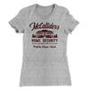 McCallister's Home Security Women's T-Shirt Heather Gray | Funny Shirt from Famous In Real Life