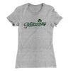 Malarkey Women's T-Shirt Heather Grey | Funny Shirt from Famous In Real Life
