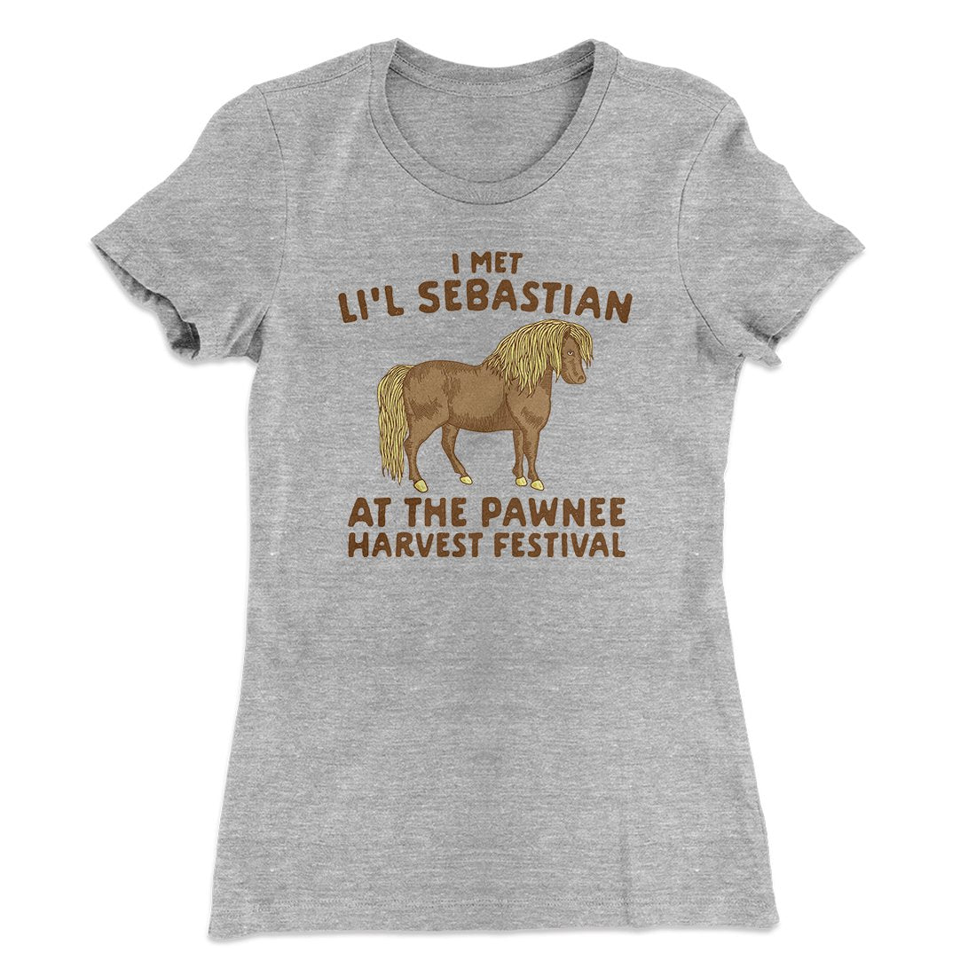 I Met Li'l Sebastian Women's T-Shirt | Funny Shirt from Famous In Real Life