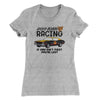 Ricky Bobby Racing Women's T-Shirt Heather Grey | Funny Shirt from Famous In Real Life