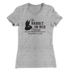 The Rabbit in Red Lounge Women's T-Shirt Heather Gray | Funny Shirt from Famous In Real Life