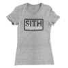 Sith Happens Women's T-Shirt Heather Gray | Funny Shirt from Famous In Real Life