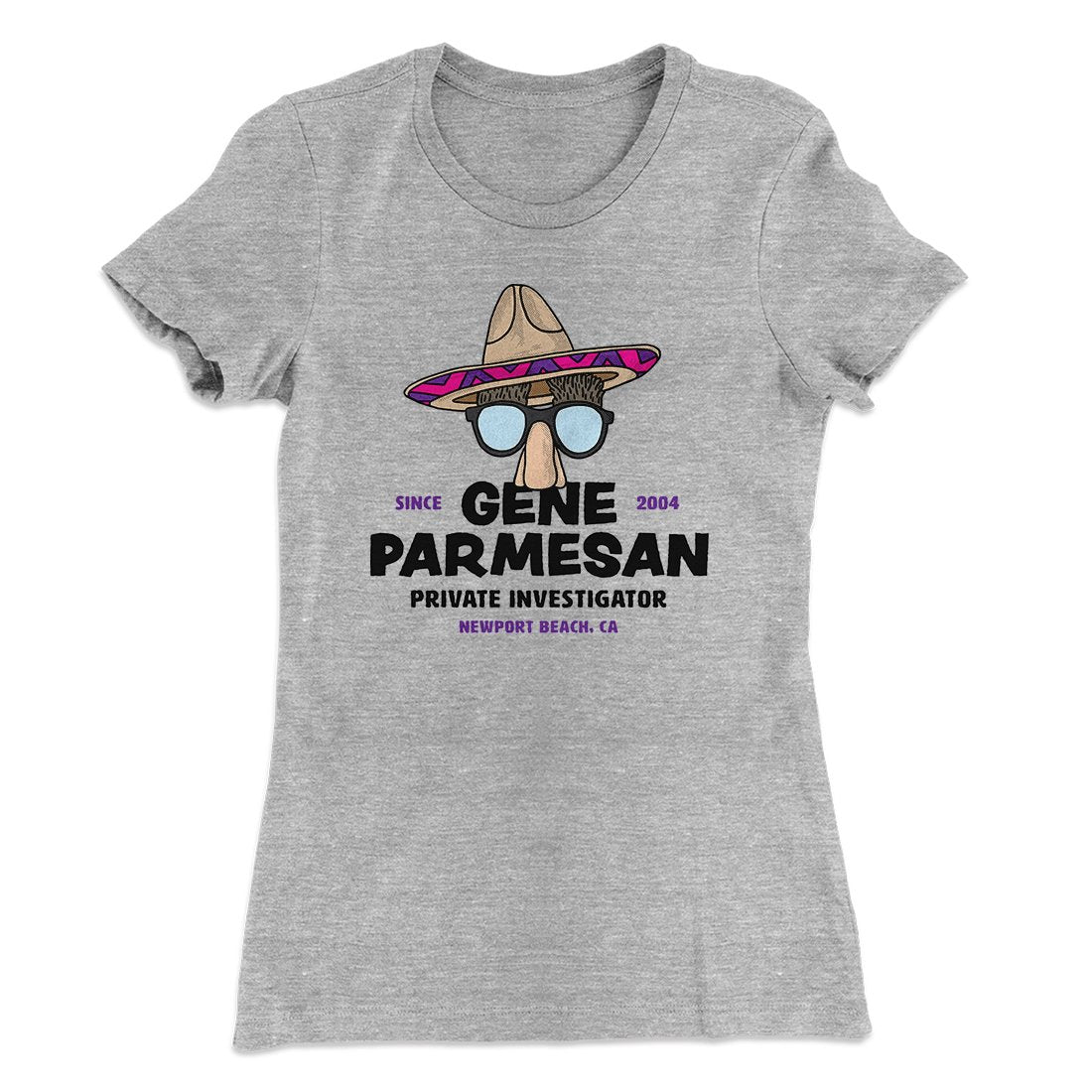 Gene Parmesan Women's T-Shirt | Funny Shirt from Famous In Real Life