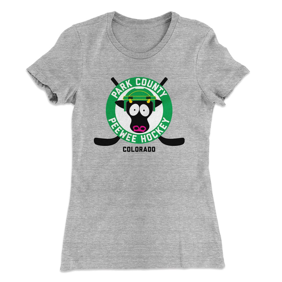 Park County Peewee Hockey Women's T-Shirt | Funny Shirt from Famous In Real Life