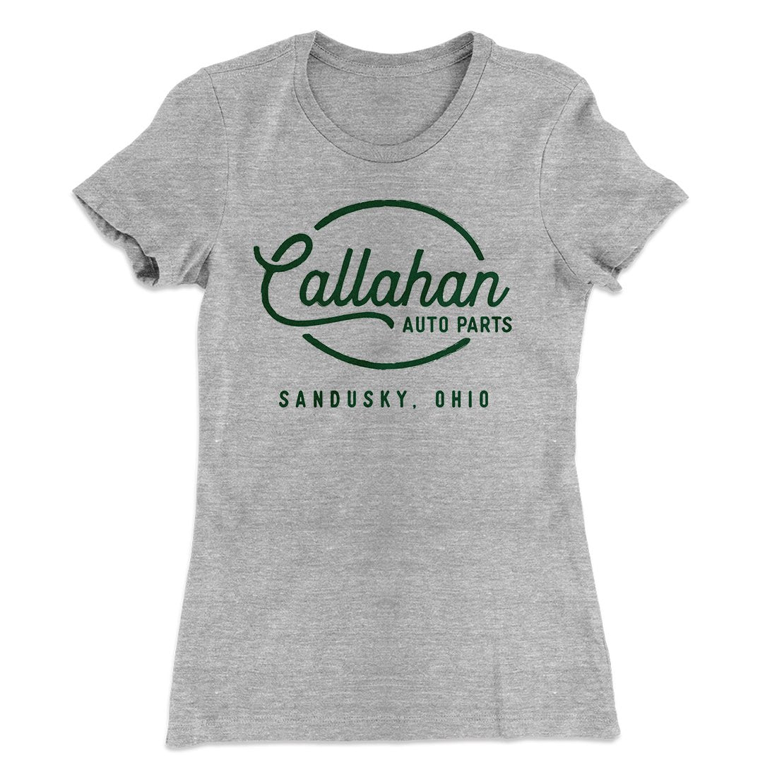 Callahan Auto Parts Women's T-Shirt | Funny Shirt from Famous In Real Life