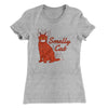 Smelly Cat Women's T-Shirt Heather Gray | Funny Shirt from Famous In Real Life