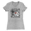 Burn Book Women's T-Shirt Heather Grey | Funny Shirt from Famous In Real Life