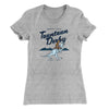 Tauntaun Derby Women's T-Shirt Heather Gray | Funny Shirt from Famous In Real Life