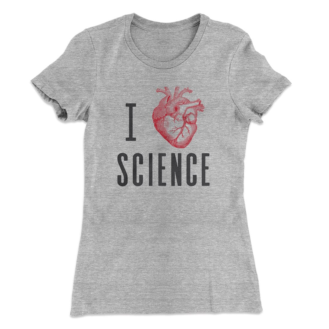 I Heart Science Women's T-Shirt | Funny Shirt from Famous In Real Life