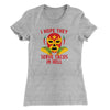 I Hope They Serve Tacos In Hell Women's T-Shirt Heather Grey | Funny Shirt from Famous In Real Life