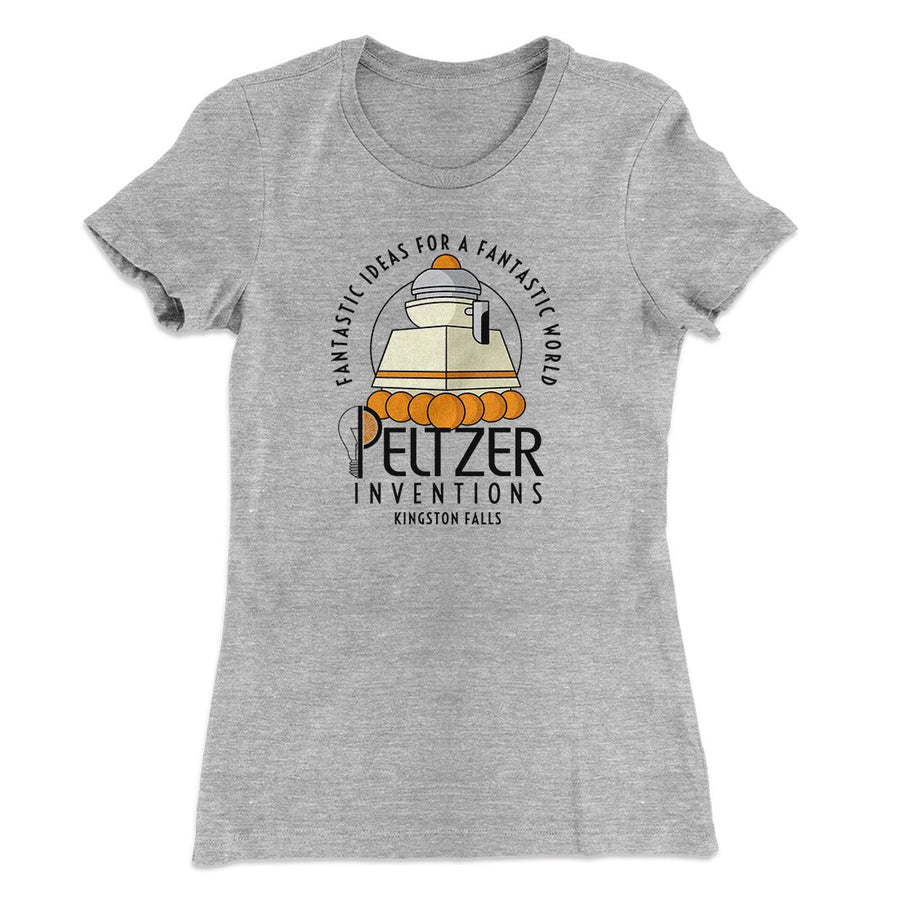 Peltzer Inventions Women's T-Shirt | Funny Shirt from Famous In Real Life
