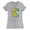 I Love Fore Play Women's T-Shirt Heather Grey | Funny Shirt from Famous In Real Life