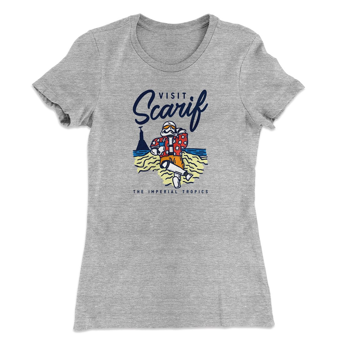 Visit Scarif Women's T-Shirt | Funny Shirt from Famous In Real Life
