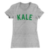 Kale Women's T-Shirt Heather Gray | Funny Shirt from Famous In Real Life