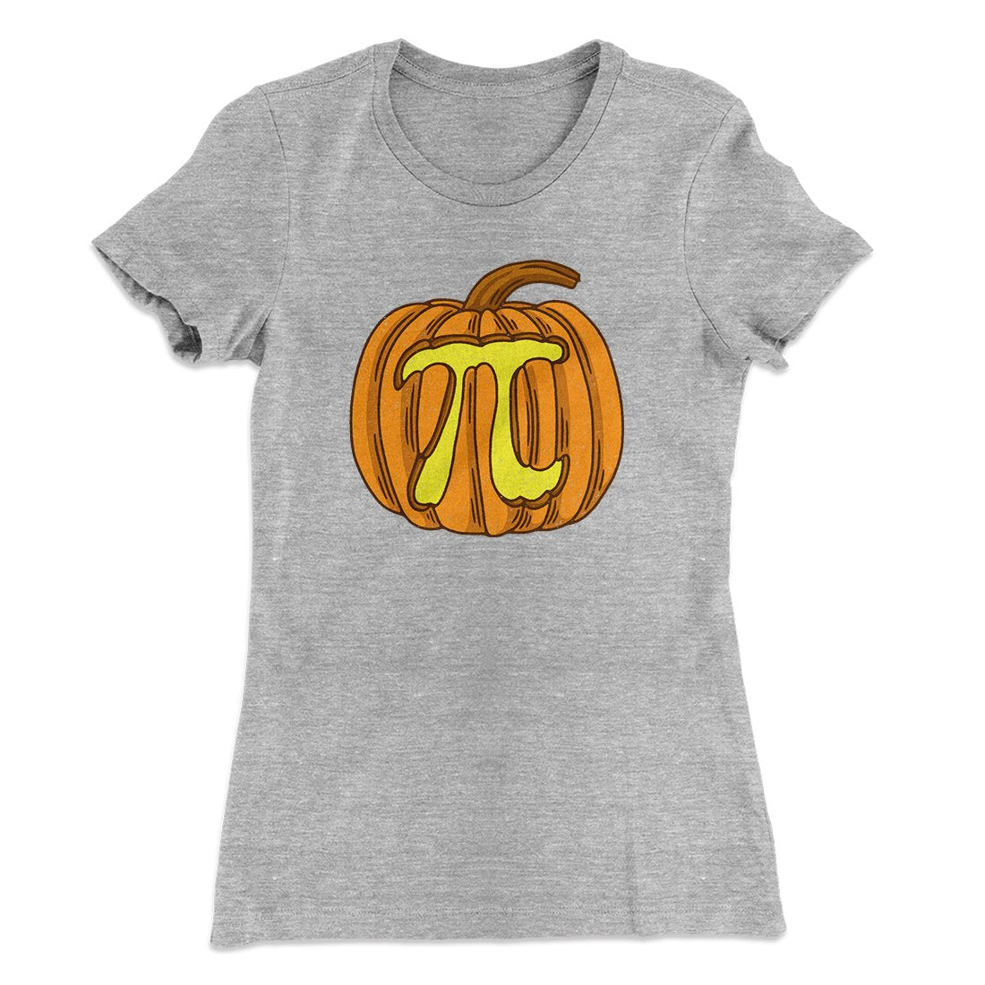 Pumpkin Pi Funny Thanksgiving Women's T-Shirt | Funny Shirt from Famous In Real Life