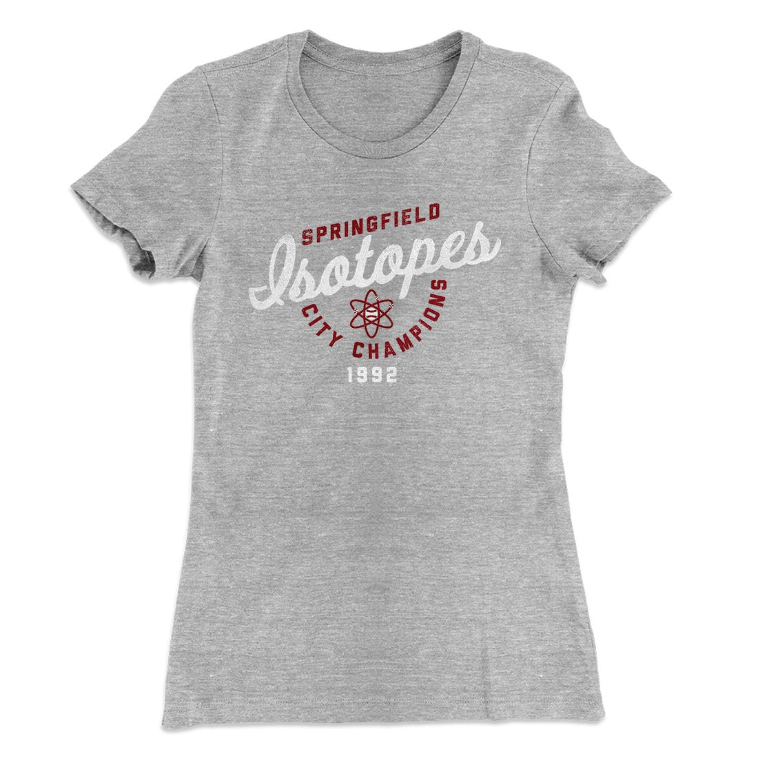 Springfield Isotopes Women's T-Shirt | Funny Shirt from Famous In Real Life