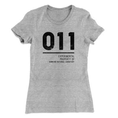 Experimental Property 011 Women's T-Shirt Heather Gray | Funny Shirt from Famous In Real Life